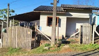  MOSTRAMOS TUDO! Nossa casa em início de  reforma! (17/07/2025). Diário de mudança /obra #1.