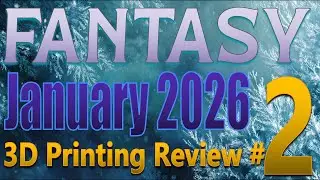JANUARY 2026 FANTASY STL Miniatures Review #2: Patreon & Tribes