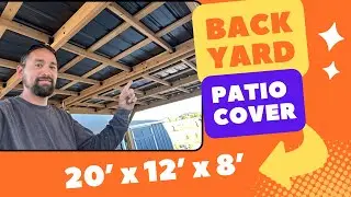 DIY Home Depot carport build