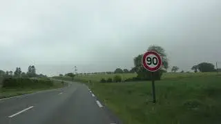 Driving On The D3, D302 & D769 From 22110 Glomel To 56110 Gourin, Brittany, France 13th May 2023