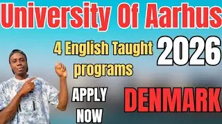 Don’t Miss These 4 English-Taught Programs at Aarhus University 🇩🇰 | Study in Denmark 2026