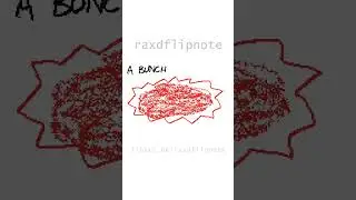 четвертый день Рождества #flipnote #анимация #3ds