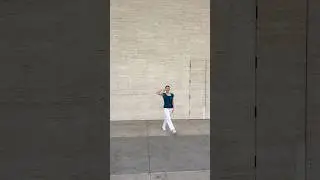 trying Tate McRae's Revolving Door Tour Choreo!💥            #shorts #dance #trend #dancer