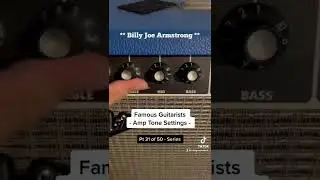 Famous Guitarists - Amp Tone Settings