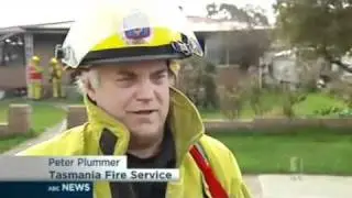 Boy burns down family home