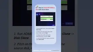 How to Clone UEFI Disk to SSD and Boot Successfully #clone #disk #ssd