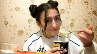 Azərbaycanca ASMR | NOODLE YEDİM #asmrazerbaijan #türkçeasmr  #noodleasmr