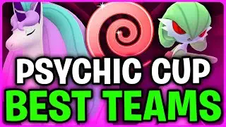 THE *BEST* PSYCHIC CUP TEAMS FOR POKEMON GO SEASON 20 | GO BATTLE LEAGUE