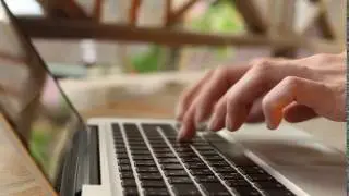 Hands Typing on Keyboard Animation