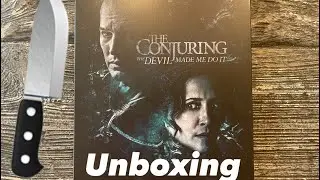 The Conjuring: The Devil Made Me Do It (2021) Steelbook Unboxing