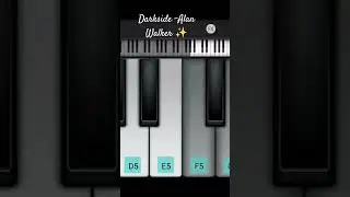 Darkside -Alan Walker #india #viral #alanwalker #piano #music #instrumental #shorts #youtube #video