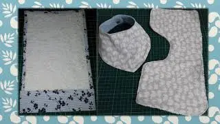 Baberos, bandanas, babitas, toallitas de boca para los bebes