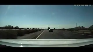 OwlCam - Semi Tire Windshield Smash #CaughtOnOwl