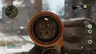 46 KILLSTREAK V2 ROCKET with SDK SNIPER! (Call of Duty WW2 Gameplay)