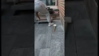 #укладкатротуарнойплитки #строительство #construction #home #satisfying #diy #concreteprojects