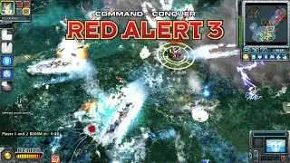 Command and Conquer Red Alert 3 Remix MOD Allies in Triology of Tragedy Map - Secure the Power Plant