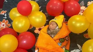 ऐसे किया स्वागत हमने नन्हे मेहमान का और अपनी देवरानी का #new born baby wlcm.. फिर से आयी घर मे रौनक 