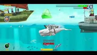 Hungry Shark Evolution - Moby Dick - Aim for the Moon, Lift Me Up, The Whale of Wall Street
