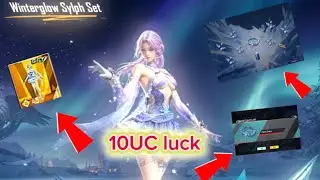 OMG😨 10UC luck create ￼￼opening, ￼￼😃#bgmi #pubgmobile #viralvideo 