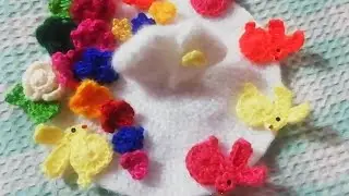 best use of leftover wool rabbit dress for laddu gopal #crochet rabbits #woolen bunny #crochetwork