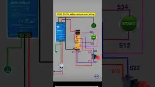 Single Phase Safety Relay Installation