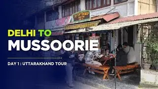 Delhi to Mussoorie Road Trip | Murthal Paratha Stop + Dehradun Local Festival Vlog | Day 1