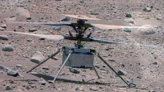 Ingenuity - drone day music with Solar 42 synthesizer