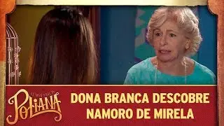 Dona Branca descobre namoro entre Mirela e Luca | As Aventuras de Poliana