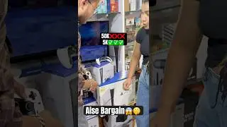 Ps5 hai wo🤫Girls bargain skill😱😂😅 #funny #shorts #shortsindia #ps5
