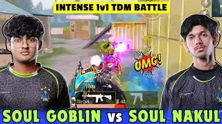 iQOOSouL GOBLIN vs NAKUL 1v1 TDM Battle 🔥 Team SouL 🚀