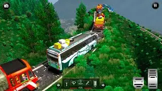 Extreme Bus Simulator 2026 - Indian Offroad Bus Driving 3D - Bus Game Andriod Gameplay
