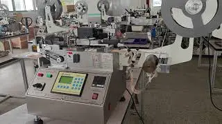 Garment Wash Care Label Nylon Taffeta Cotton Tape Cold Knife Label Cutting Machine