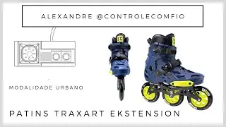 Patins Traxart Ekstension 110mm Abec 9📌 Loja Koncept Inline 😋🎮🕹️ VAMOS CONVERSAR SOBRE PATINS :)