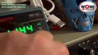 WÜRTH WOW actualizar el firmware de la máquina de diagnosis