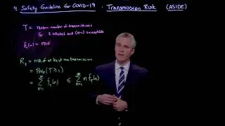 Safety guideline for COVID-19: Transmission rate