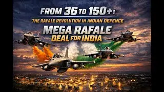 From 36 to 150+: The Rafale Revolution in Indian Defence ||  Mega Rafale deal decoded.