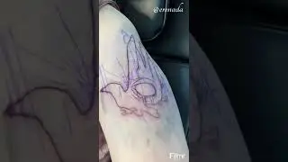 HAMSA TATTOO TIMELAPSE