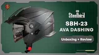 SBH-23 AVA DASHING | Steelbird | Review | हिंदी में | in Hindi