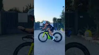 Silence. The ride begins. #triathlon #cycling #triathlete #cyclist #bikelife #sport