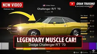 Gran Turismo 7: Driving the ICONIC '70 Dodge Challenger R/T! (Review & Gameplay)