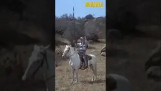BONANZA King Arthur Charges the Bandits