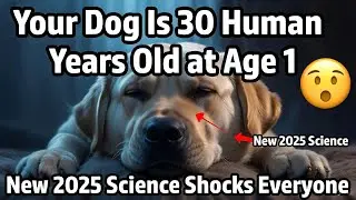 Your Dog Is 30 Human Years Old at Age 1 (New 2025 Science Shocks Everyone)