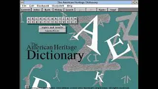 Microsoft Bookshelf (1992)