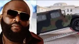 RICK ROSS Buys Himself A Customized MILLITARY MAYBACH Humvee $200k