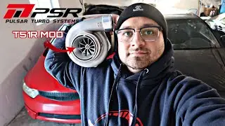 Pulsar GTX 3584R TURBO с модом T51R для Civic SI 8-го поколения Turbo * EP 74 *