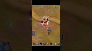 😂3 principiantes intentado GANKEAR😂 #shorts #albiononline #2024