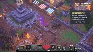 Cool Minecraft Dungeons easter egg😙