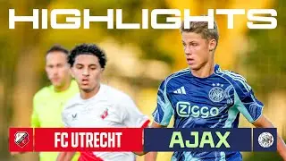 Лучшие моменты Jong FC Utrecht - Jong Ajax | Kitchen Champion Division