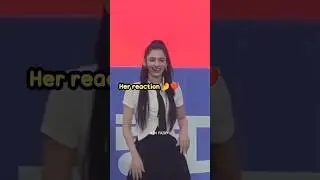 Her reaction is priceless 🤌😍 | #shorts #xin #aria #kpop #trending #ready #xincomeback