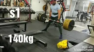 140kg(5setx10)-road  to 260kg